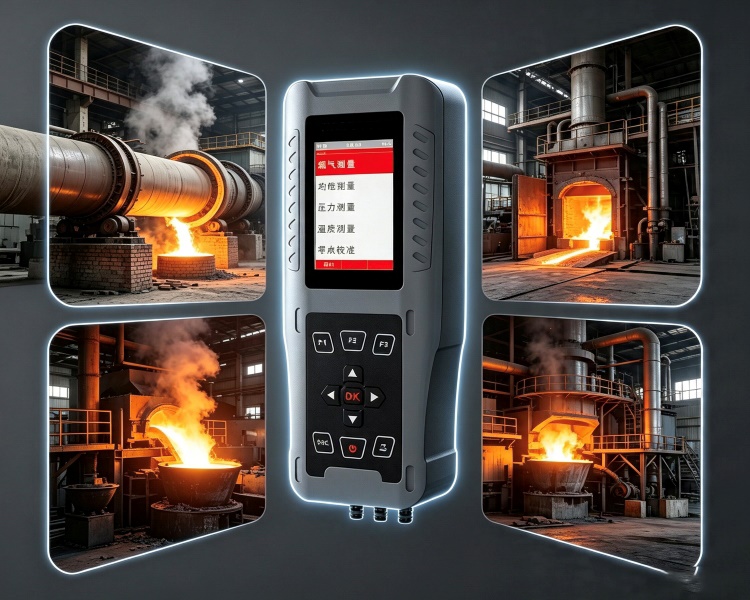 Intelligent Portable Flue Gas Analyzer: Kinerja dalam Aplikasi Kiln dan Perlakuan Panas