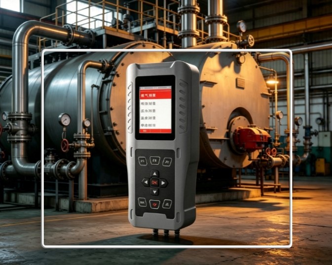 Alat Analisis Gas Buang Portabel Cerdas untuk Pemantauan Emisi Boiler Industri