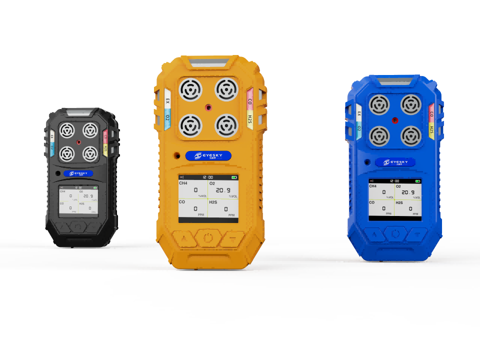 Detektor gas portabel 4-in-1 MS104K