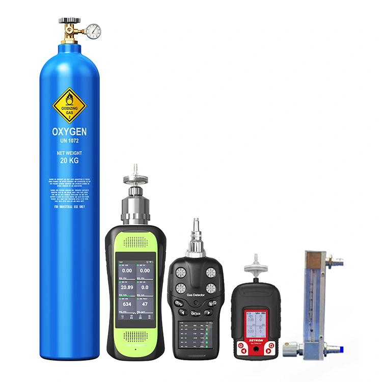 Kit Uji Benjolan Detektor Gas Portabel untuk Verifikasi Respon Sensor
